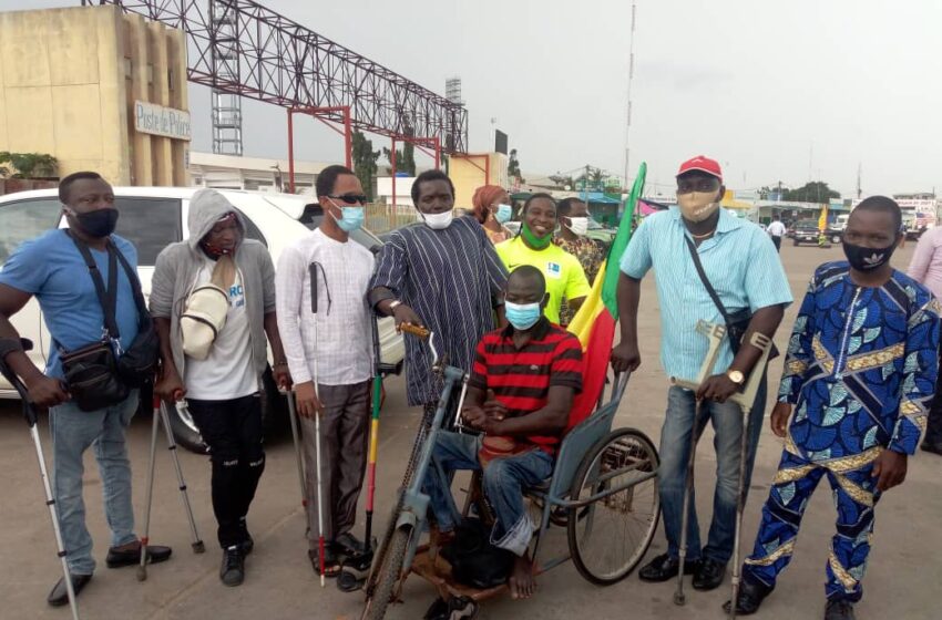  De Natitingou à Cotonou: Le marcheur en tricycle accueilli par Ouorou Barè