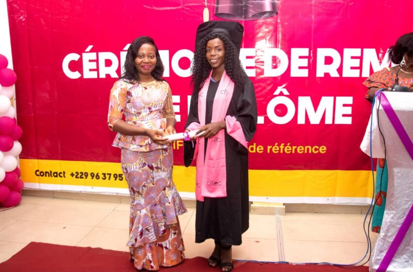  Cérémonie de remise de diplômes par le Cifec : 20 étudiantes sur le marché de l’emploi