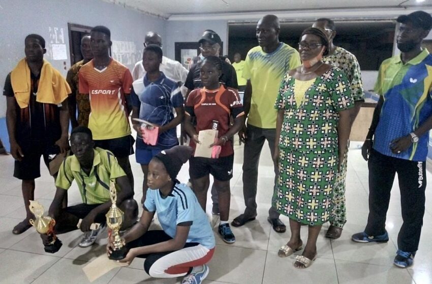  5e édition du tournoi ‘’Ping Docteurs’’ de tennis de table: Amir Adou et Ziadath Akadiri vainqueurs