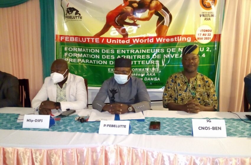  Fédération béninoise de lutte: Yves Azifan joint l’acte à la parole