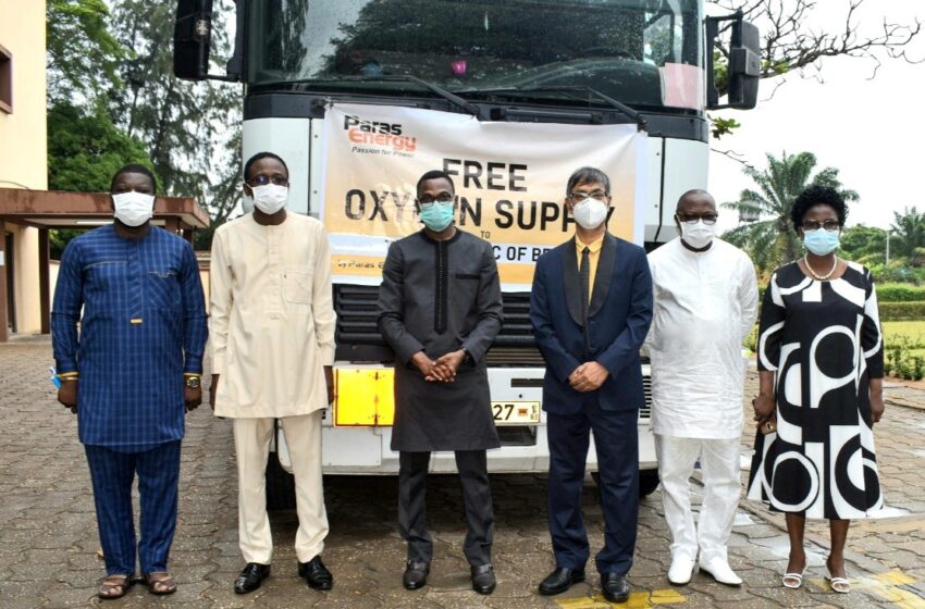  Lutte contre la Covid-19 au Bénin : Paras Energy rend disponible l’oxygène