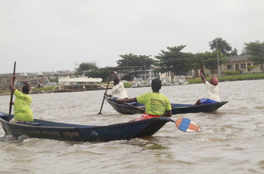  1ère édition de la Course de Pirogue dénommée « Aklo Show Challenge Trophée »: Coup d’essai, coup de maître