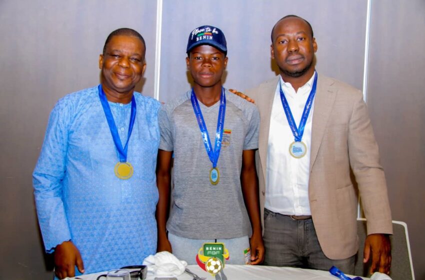  Après le sacre des représentants béninois au tournoi qualificatif Scolaire UFOA-B: Les félicitations de Mathurin de Chacus