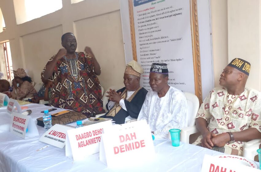  Devoirs envers les descendants: Dêh Gnimassou Ahlin pour la mémoire