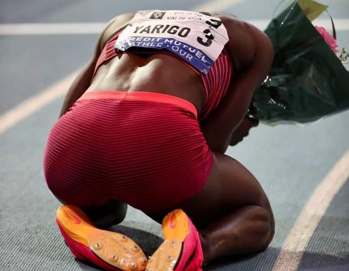  Après sa brillante performance au Meeting de l&rsquo;Eure : Noélie Yarigo reçoit les félicitations de la Fédération Béninoise d&rsquo;Athlétisme