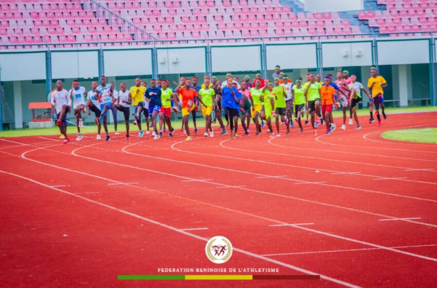  Camp d&rsquo;entraînement de la Fédération béninoise d&rsquo;athlétisme : Former les jeunes pour une relève de qualité