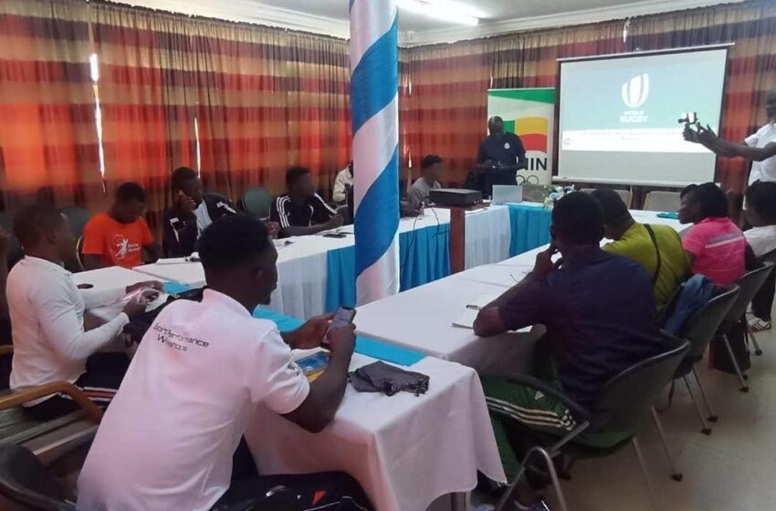  Fin de la formation technique et spécifique au profit des acteurs du rugby béninois: Faustin Dahito satisfait