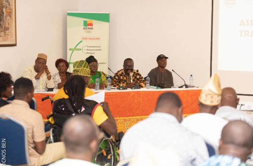  AG Ordinaire du CNOS-BEN: Encore une très bonne note pour Julien Minavoa et son équipe