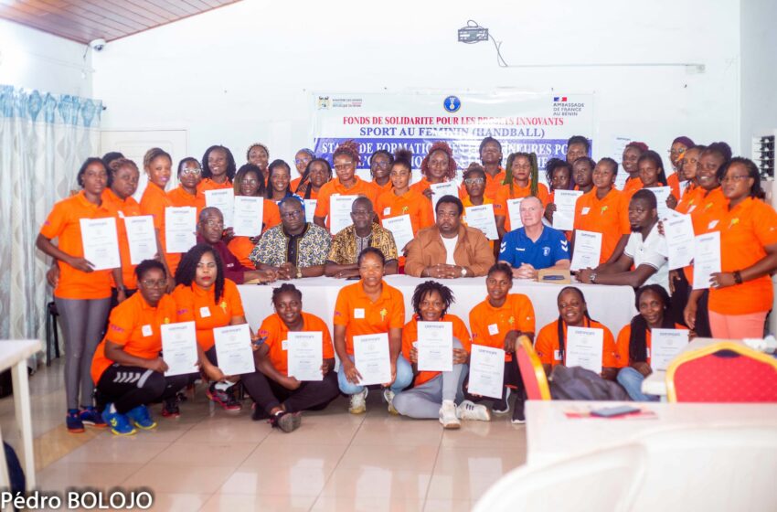  Obtention de la Licence D IHF au Bénin : 31 entraîneures décrochent leur premier diplôme