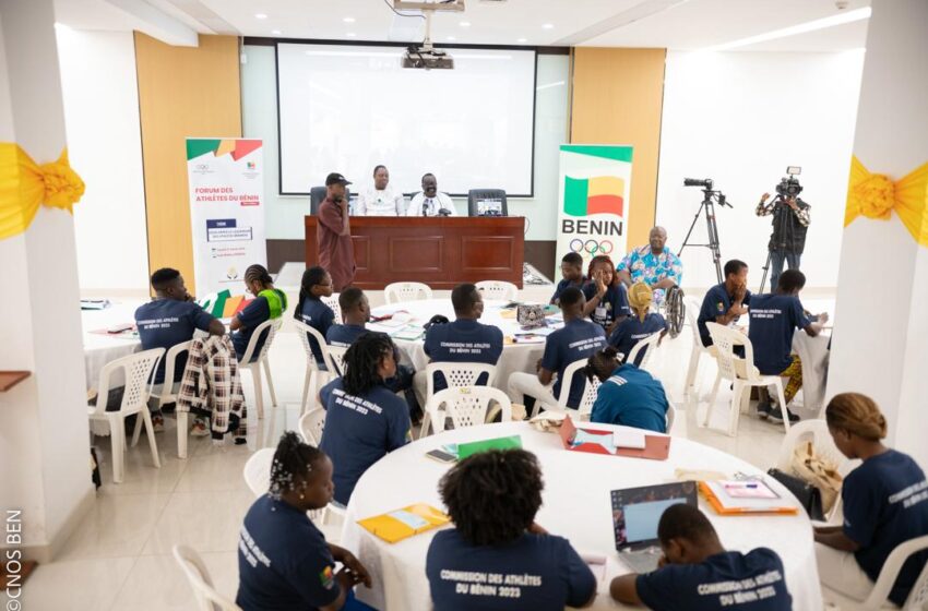 Forum des athlètes du Bénin : La transition de carrière et la gestion de la vie socioprofessionnelle scrutées