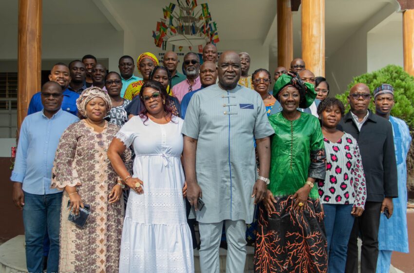  Vœux du nouvel an 2024 à la Confédération Africaine de Handball : Dr Arèmou Mansourou remobilise sa troupe