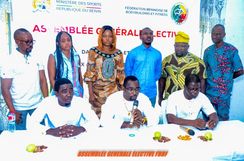  AG élective à la Fédération Béninoise de Bodybuilding et Fitness : Bienvenu Vodounou rempile