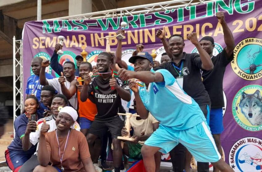  Pour la vulgarisation et la promotion de Mas Wresting : Démonstration de la discipline à Porto-Novo 