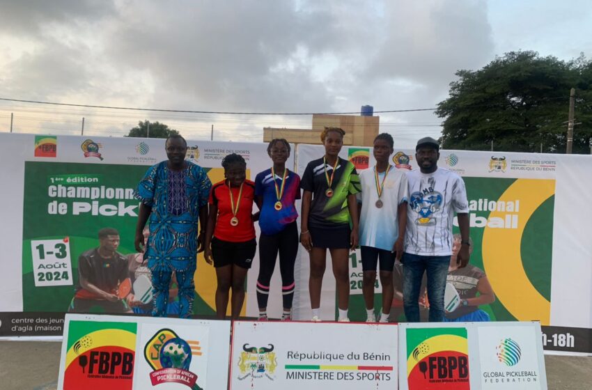  Première édition du championnat national de Pickleball: Les champions connus