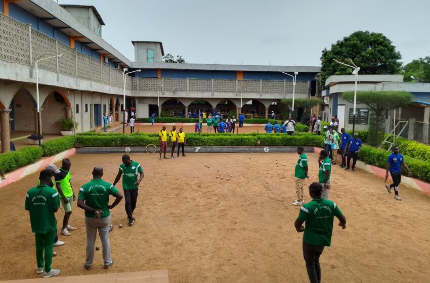  Phases départementales du championnat 2024 de pétanque : Le top donné à Abomey-Calavi