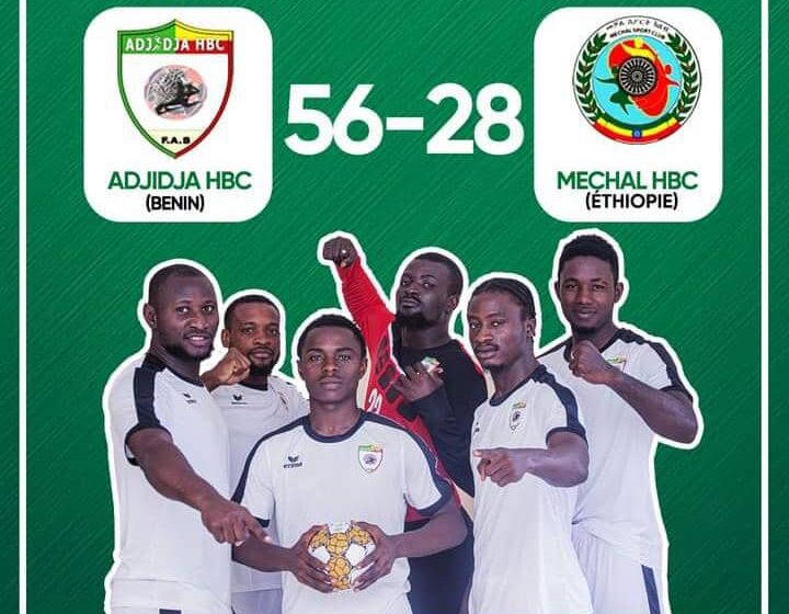  1ère journée du 45ème Championnat d&rsquo;Afrique des Clubs Champions de Handball : Adjidja Hbc fait une bonne entrée