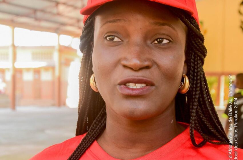  Merveille Patchidi au sujet du championnat des clubs de Balle au Tambourin « C&rsquo;est une discipline qui prend de l&rsquo;envol »