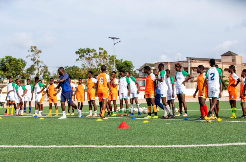  Championnat Africain de Football Scolaire, Ghana 2025 : Les Amazones U-15 en stage intensif à Akassato