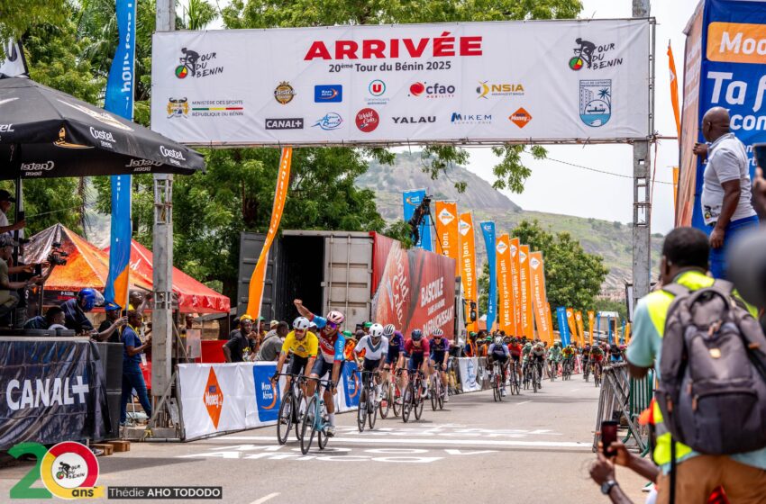  2ème étape du 20ème Tour du Bénin : Sabbahi El Houcaine s’impose, Reinardt garde le jaune