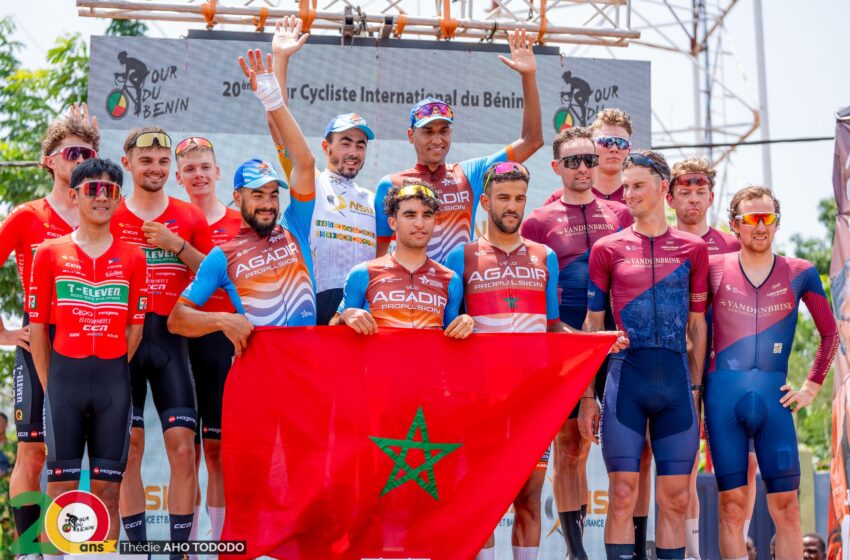  3ème étape du 20ème Tour du Bénin : Le Maroc triomphe dans le contre-la-montre