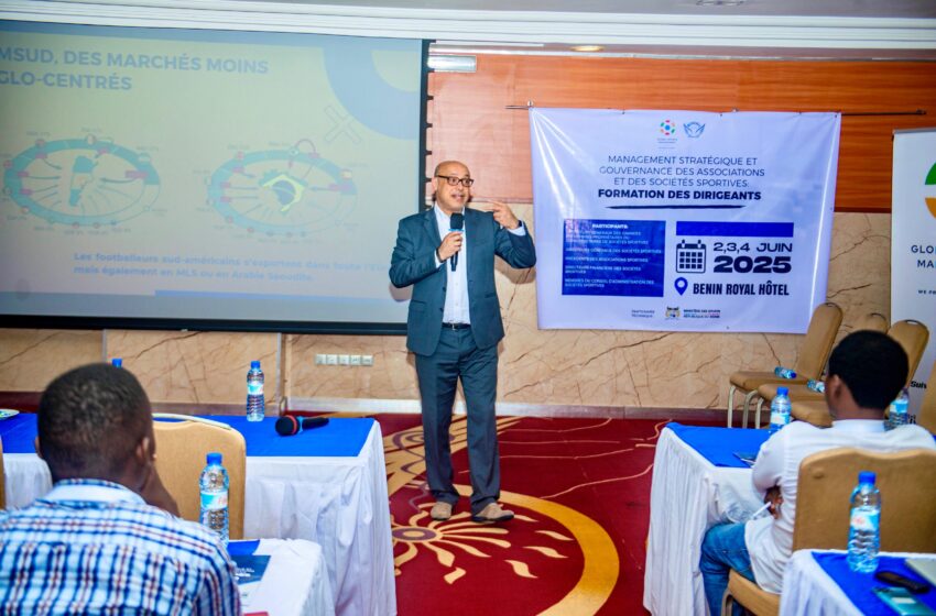  Jour 2 de la Formation en gouvernance sportive : Focus sur le marketing, les clubs formateurs, l&rsquo;utilisation des joueurs mineurs, les facteurs des centres de formation, le foot féminin, le scouting…