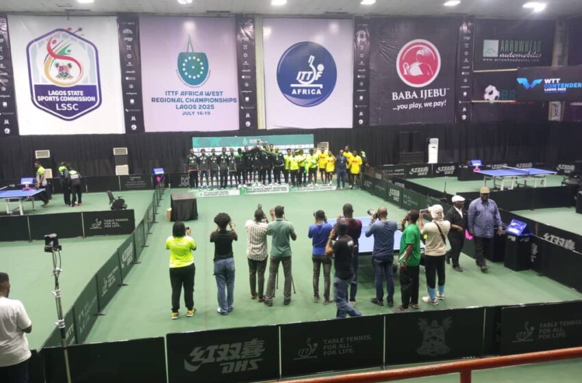  Championnats ouest-africains de tennis de table : Le Nigeria domine, le Bénin brille chez les Dames 