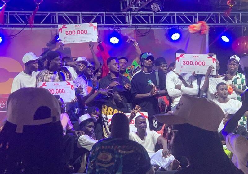  1ère édition de la Compétition de Danse Urbaine : Les Titans remportent le 1er prix