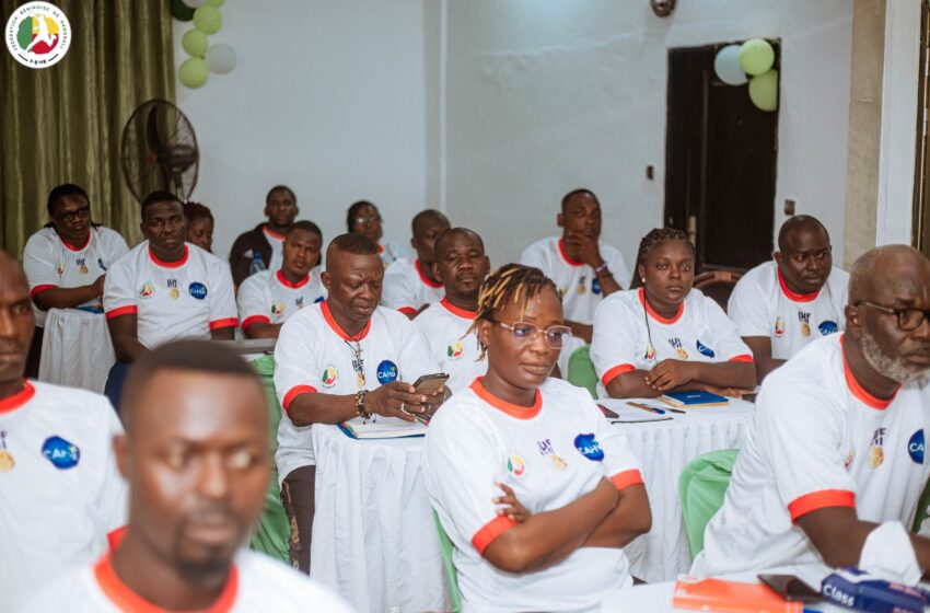  Formation en Licence C IHF au Bénin : Une étape clé pour l&rsquo;élévation du niveau du handball africain