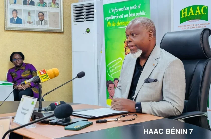  Bénin : La HAAC retire la carte de presse à certains professionnels des médias ne remplissant plus les critères