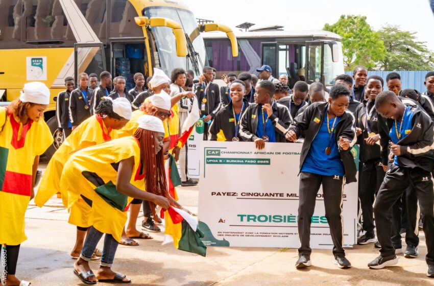  De retour au bercail : Les Guépards et Amazones U15 accueillis en fanfare