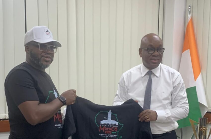  Destination Maroc 2025 : Le président de la FIF reçoit la délégation du « Road Trip Cotonou-Rabat »