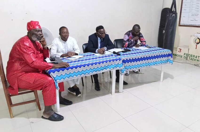  Assemblée Générale Ordinaire de la Fédération Béninoise de Taekwondo : Bilan et perspectives validés