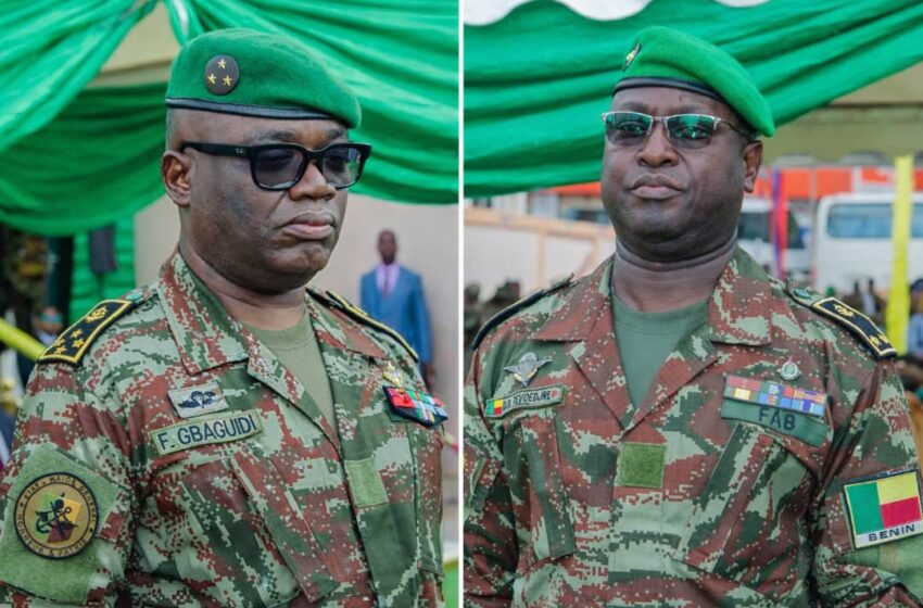  Forces Armées Béninoises : Gbaguidi et Tévoèdjrè, exemples de patriotisme