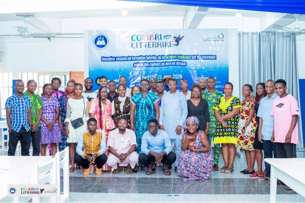  2ème  session de formation du projet « Colibri Littéraire » : 60 acteurs africains analysent les modalités d’application de l’IA au secteur du livre