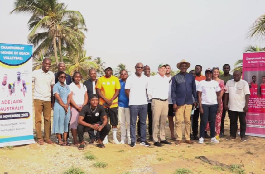  Un nouvel élan pour le beach volley béninois : Bientôt un complexe sportif pour l&rsquo;excellence à la plage de Fidjrossè