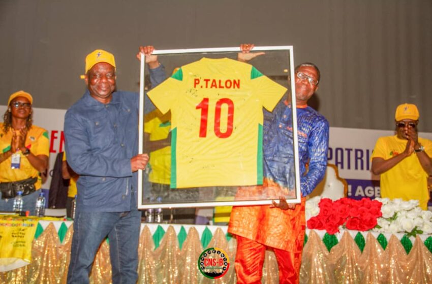  CNSR-Wadagni et fédérations sportives célèbrent leur champion : Patrice Talon, le numéro 10 du sport béninois