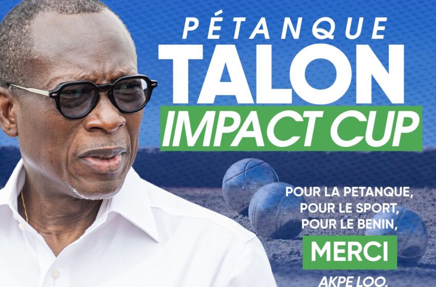  A travers l&rsquo;Organisation d&rsquo;une Grande rande Compétition : La Fédération Béninoise de Pétanque veut dire Merci au Président Talon
