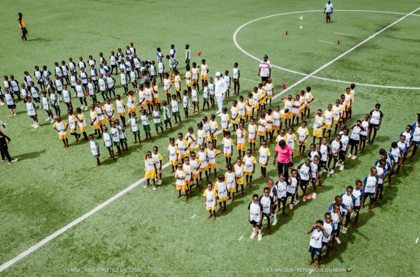  5ème édition de Kids Athletics Day : Quand le sport chante la jeunesse béninoise