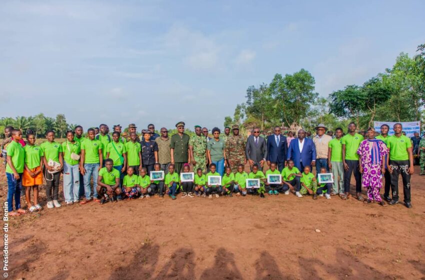  Planter aujourd’hui pour demain : Un Bénin plus vert grâce à ses enfants