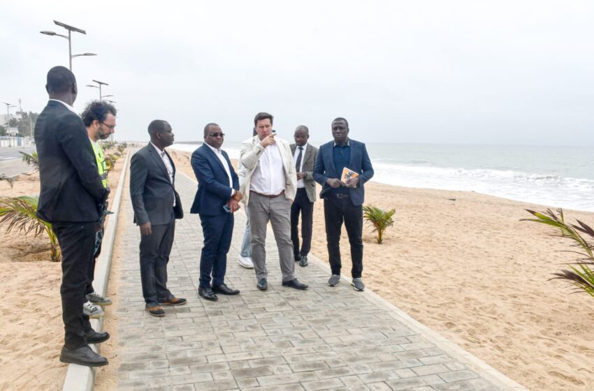  Visite du Ministre, Georges ALÉ sur le littoral : Le gouvernement passe à l&rsquo;action méthodique