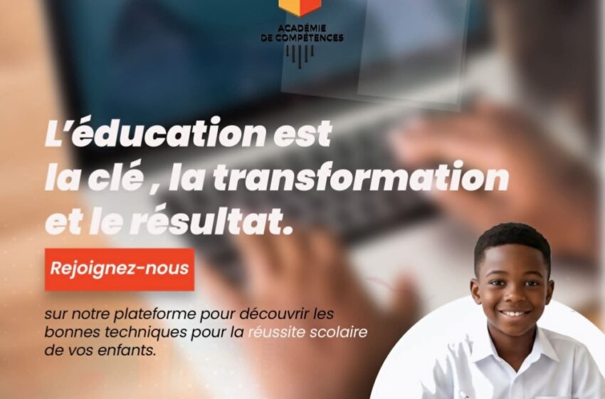  Académie de compétences : La plateforme de soutien scolaire en ligne lancée
