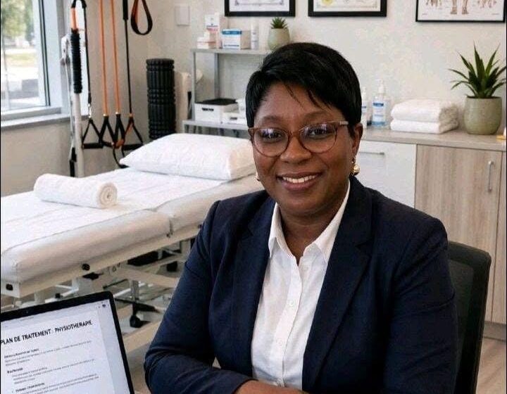 Santé et sport au Bénin : De la kinésithérapie à la médecine du sport, Nadège Boni franchit un cap