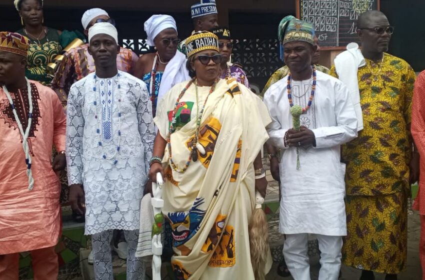  CNCV Bénin-Racine : Reine Radha Tchètoula Kinidégbé élue présidente du Littoral
