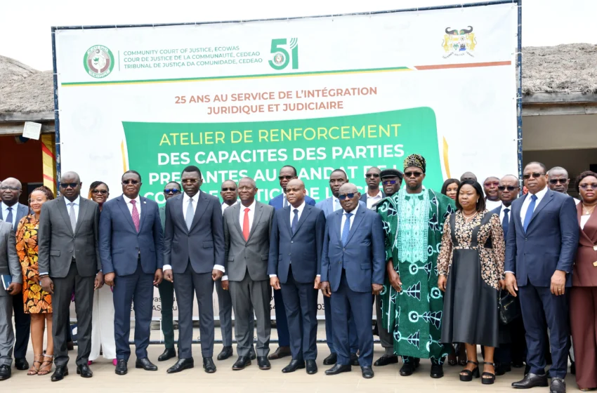  Justice communautaire : Les participants remercient la Cour de Justice de la CEDEAO