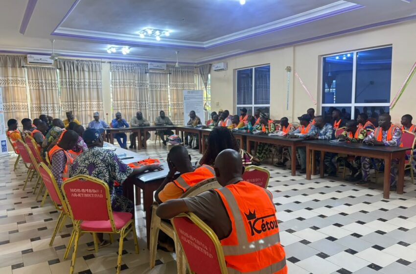  Commune de Kétou : 60 agents collecteurs équipés pour mieux servir les contribuables